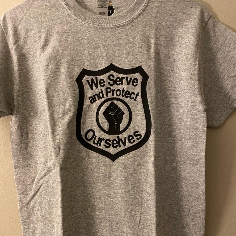 Serve and protect shirt
